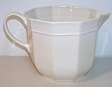 Mary Carol Home Collection Stoneware Batter Bowl White