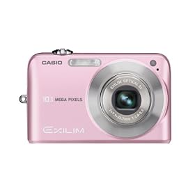 Casio Exilim EX-Z1050 10.1MP Digital Camera with 3x Anti Shake Optical Zoom (Pink)