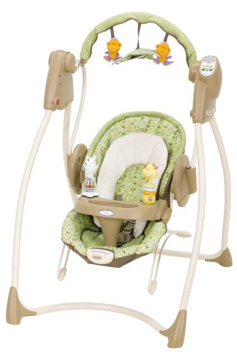 Graco Swing 'N Bounce 3 in 1 Infant Swing in Little Jungle