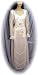 Victorian Empire Waist Dress, White/White, Size 14