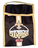 New Orleans Saints Super Bowl XLIV Velcro Lunch Bag Lunchbox Back to School, Etc