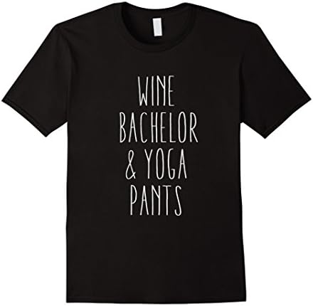 Men's YOGA WINE YOGA PANTS T Shirt Funny 2XL Black