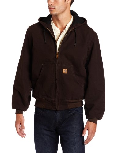 Hot Item ! for Carhartt Men's Sandstone Active Jacket, Dark Brown, Medium