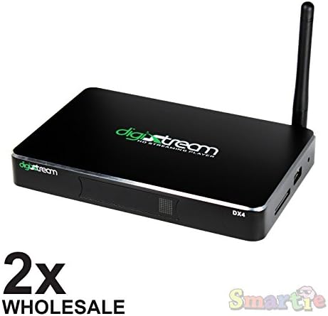 2x DigiXstream DX4 Quad Core XBMC Android 4.4 Media Streamer Center Internet TV Box 4K
