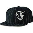 Fly Racing VIPin Stripe Men's Fitted Racewear Hat - Black