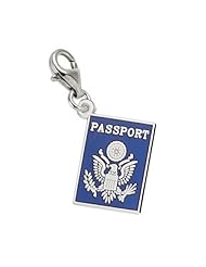 Rembrandt Charms Passport Charm with Lobster Clasp