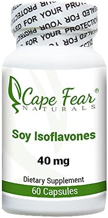 Cape Fear Naturals - Soy Isoflavones - 60 tablets, 40mg each (2 Month Supply)