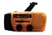 Eton FR150 Microlink Solar-Powered, Self-Powered AM/FM/Weatherband Portable Radio with Flashlight and Cell Phone Charger, Orange