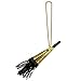 Beads w/Happy New Year Horn (black & gold) Party Accessory  (1 count) (1/Card)