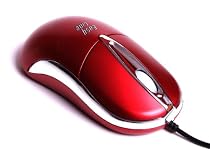 HAMA EasyLine Challenger optische Maus rot 800dpi optical Mouse red 3 Tasten Maus, Scrollrad WIN98, ME , 2000 , XP , Vista , WIN7 exakte Abtastung