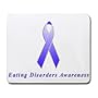 Eating Disorders Awareness Ribbon Mouse Pad