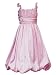 Apparel : Rare Editions Girls 7-16 PINK TAFFETA EMPIRE WAIST BUBBLE SKIRT Special Occasion Wedding Flower Girl Easter Birthday Party Dress