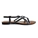 Womens Double Lines Ankle-Strap Gladiator Sandals (Adults)