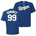 Dodgers - Majestic MLB Name and Number Tee - Ramirez, Manny