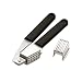 MIU Matte Stainless-Steel Garlic Press with Two Gauge Heads