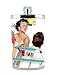 Tall Metal Flask, Flirty