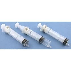 3 Plastic Syringe Liquid Lubricant Measuring Tool 20 ml