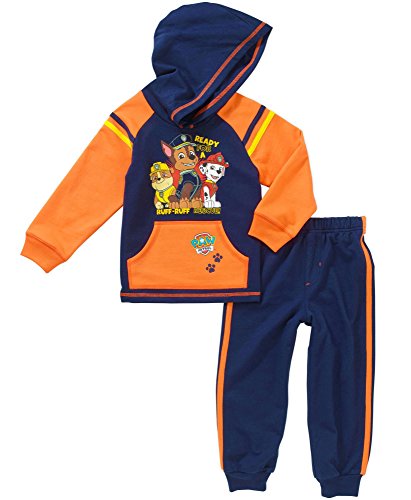 Paw Patrol 2 Piece Outfit Hoodie Pants Little Boys' 3T