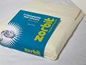 Zorbit 170 x 125cm Flannelette Sheets Flat Cot (White)