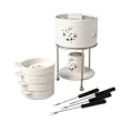 Pfaltzgraff Winterberry Fondue Set