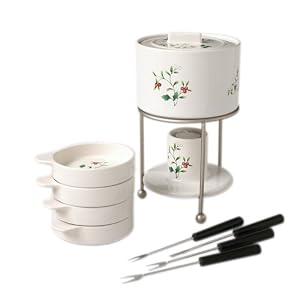 Pfaltzgraff Winterberry Fondue Set by Pfaltzgraff