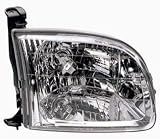 HEADLIGHT Right RH (Passenger) for TOYOTA Tundra (2000-2004), Lamp Assembly, 2000 2001 2002 2003 2004 00 01 02 03 04