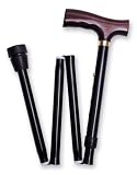 Folding Travel Cane (Each) Color Black