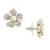 Antiquities Couture Swarovski Flower Earrings