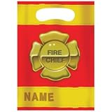 Creative Converting Firefighter 8 Count Party Favor Loot Bags