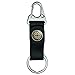 Celtic Knot Love Eternity Belt Clip-On Carabiner Leather Fabric Keychain Key Ring