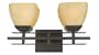 Yosemite Home Decor 95592VB Half Dome 15.25-Inch 2-Light Bathroom Vanity, Venetian Bronze