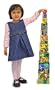 Melissa & Doug Deluxe 10-Piece Alphabet Nesting and Stacking Blocks
