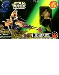 Star Wars Luke Action Figure in Endor Gear with Speeder Bike