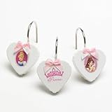 Disney Princess Timeless Elegance Set of 12 Shower Curtain Hooks