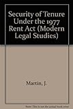 Security of tenure under the Rent Act