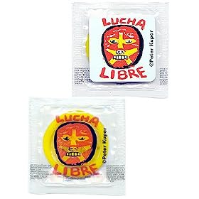 Peter Kuper Lucha Libre Condoms