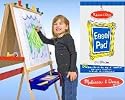Easel Pad with Melissa and Doug Deluxe Standing Easel