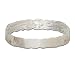 B237P--Silver Hawaiian 8mm Hand Carved Cut-out Bangle for Kids
