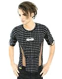 Sektor 1 Stripe Shirt Cardio Black-White