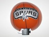SAN ANTONIO SPURS 3-D Logo Basketball Shaped NIGHT LIGHT