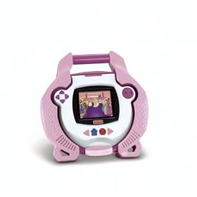 Click here to buy Fisher-Price Kid Tough Portable DVD Player Pink by Fisher-Price.