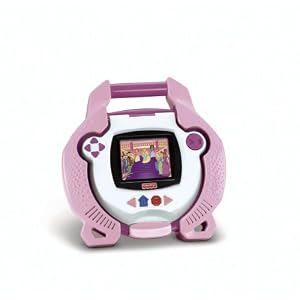 Fisher-Price Kid Tough Portable DVD Player Pink