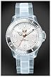 Ice-Watch - Classic Collection - Transparent Silver - Medium ( 43 mm )
