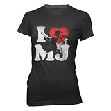 Bravado  Junior's Michael Jackson: I Heart Mj T-Shirt