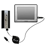 High Capacity Rechargeable External Battery Pocket Charger for the Amcor Navigation GPS 3750 - uses Gomadic TipExchange Technology