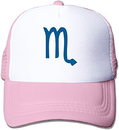 Scorpio Zodiac Symbol Sigil Logo Snapback Adjustable Trucker Hats