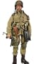 Edward Stiner 1/6 Figure 82nd Airborned WW II Paratrooper Solider Figure