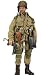 Edward Stiner 1/6 Figure 82nd Airborned WW II Paratrooper Solider Figure