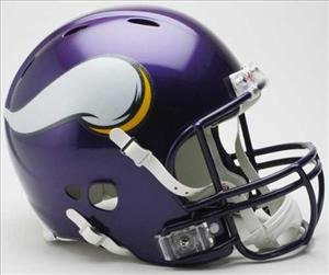 MINNESOTA VIKINGS Riddell Revolution Football Helmet