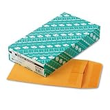 Redi-Seal Plain Catalog Envelopes, 28#, 6x9, Kraft, 100/Box QUA43167